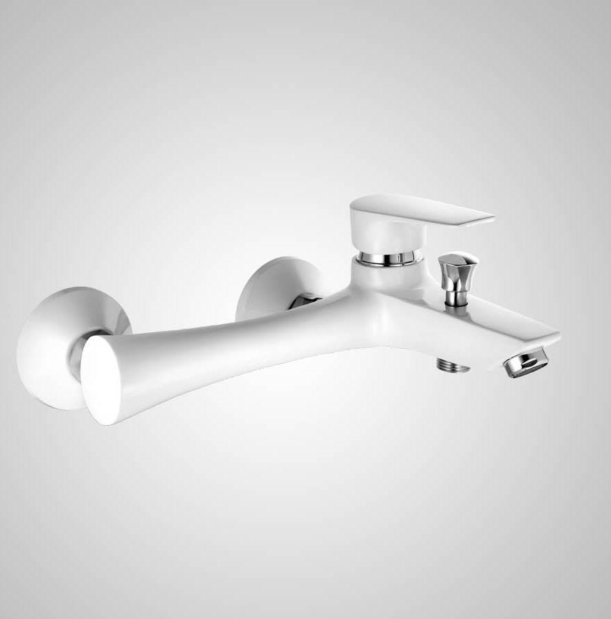 تصویر  شیر حمام البرز روز مدل کارن سفید