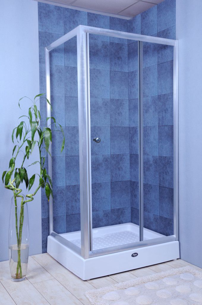 تصویر  دوردوشی حمام شیشه ای شاینی مدل N-SC020