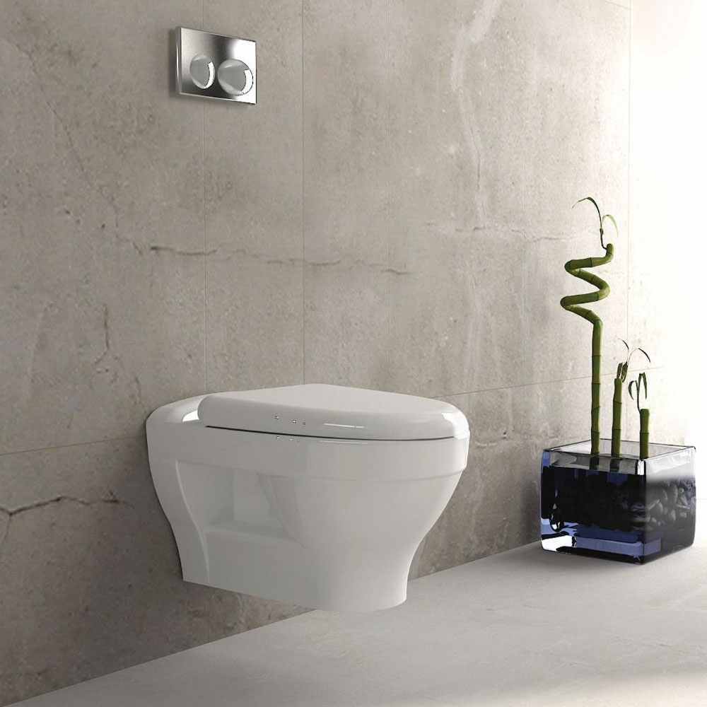 تصویر  توالت گلسار وال هنگ مدل کلین