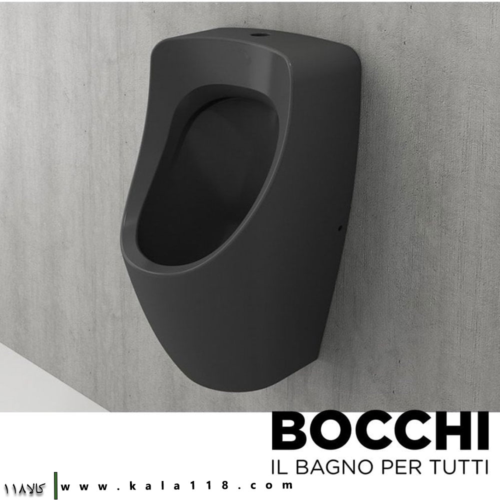 تصویر  توالت ایستاده بوچی Bocchi یورینال مشکی