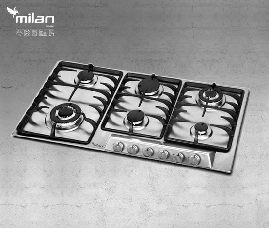تصویر  اجاق گاز رومیزی استیل MILAN میلان مدل S16
