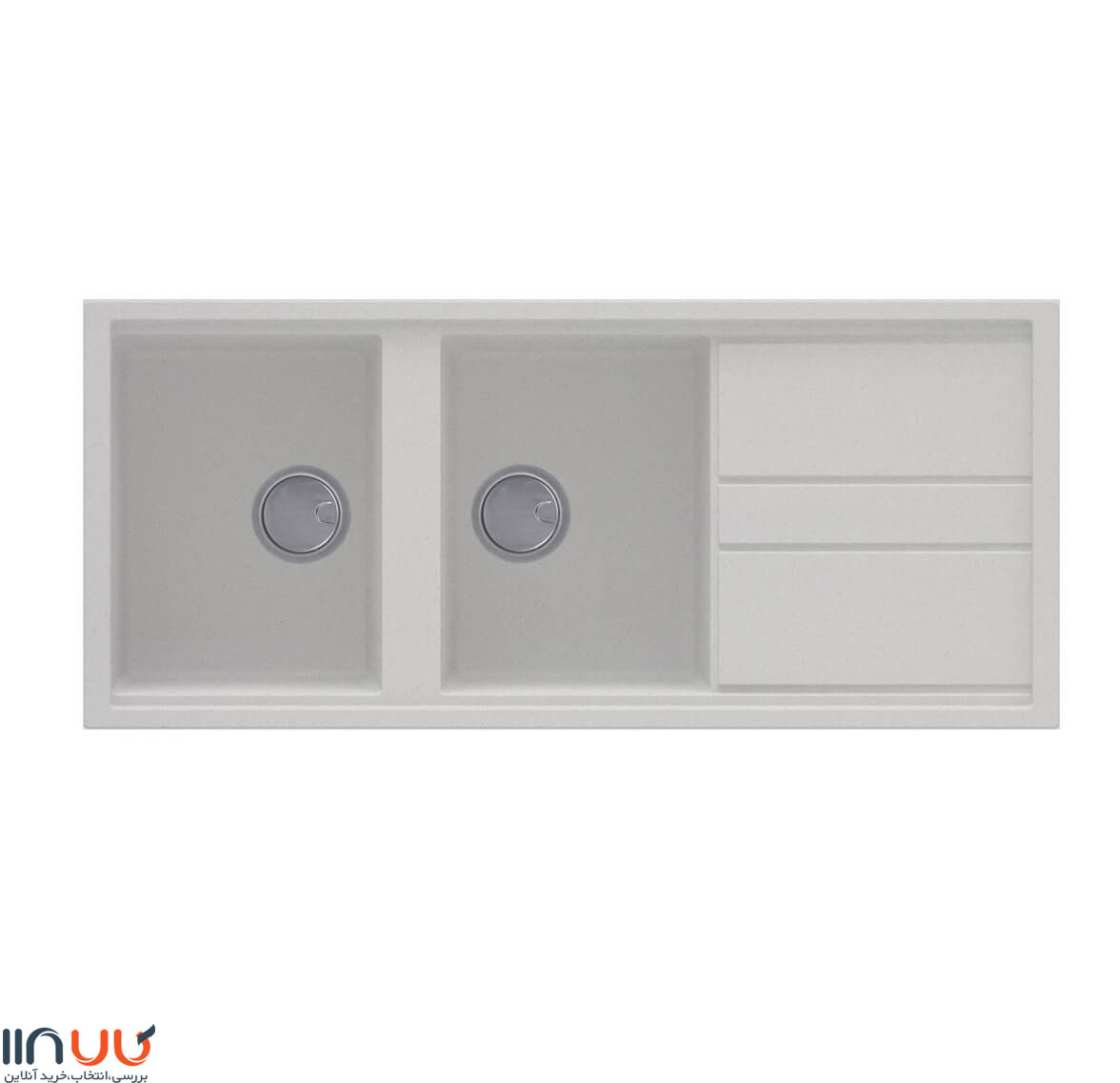 تصویر  سینک ظرفشویی گرانیتی توکار Arax کد106