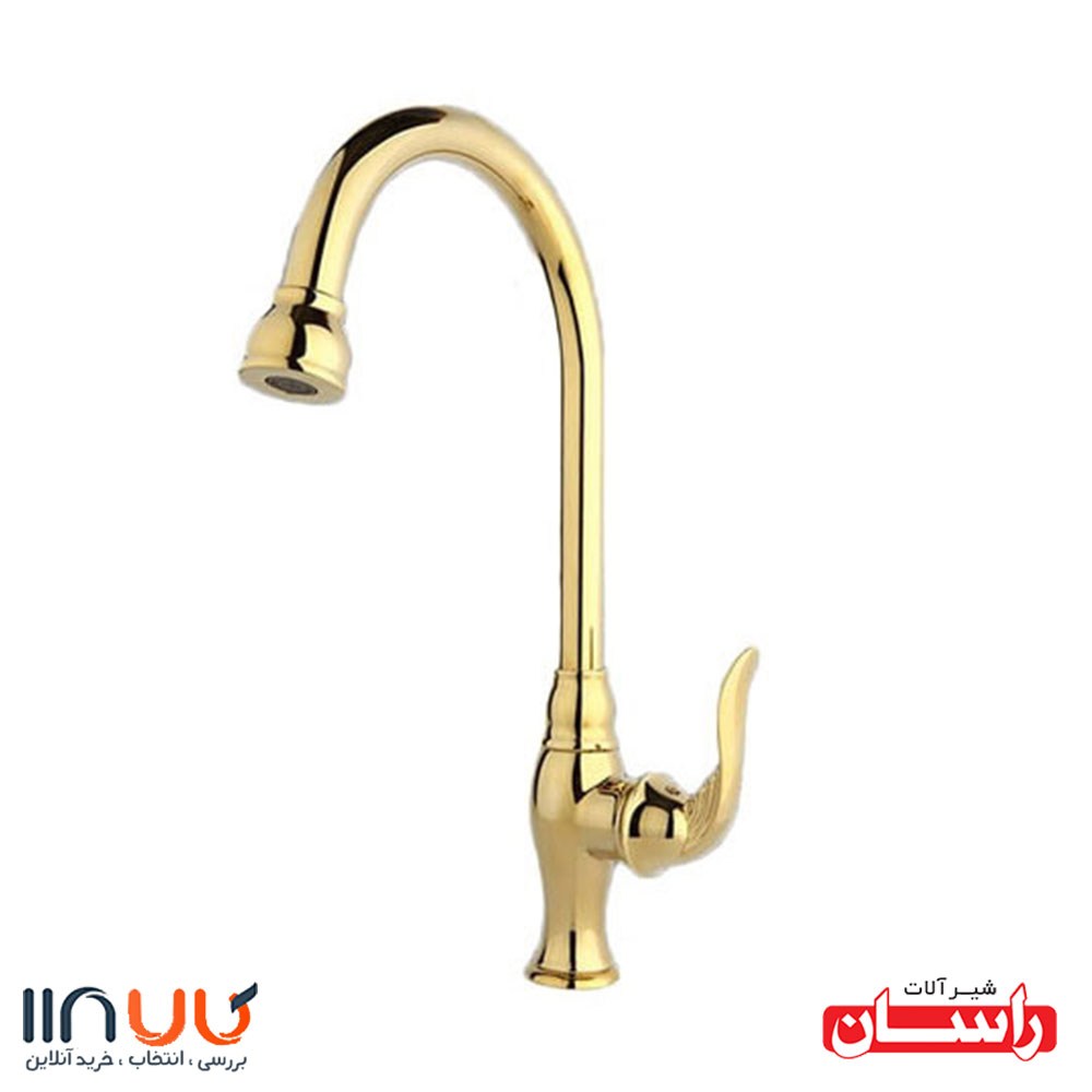 تصویر  شیر ظرفشویی راسان مدل پریمو طلایی