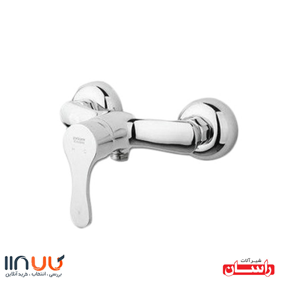 تصویر  شیر آفتابه راسان مدل صدف