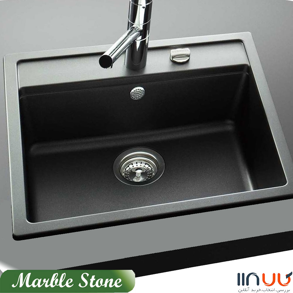 تصویر  سینک ظرفشویی گرانیتی Marble Stone کد 62