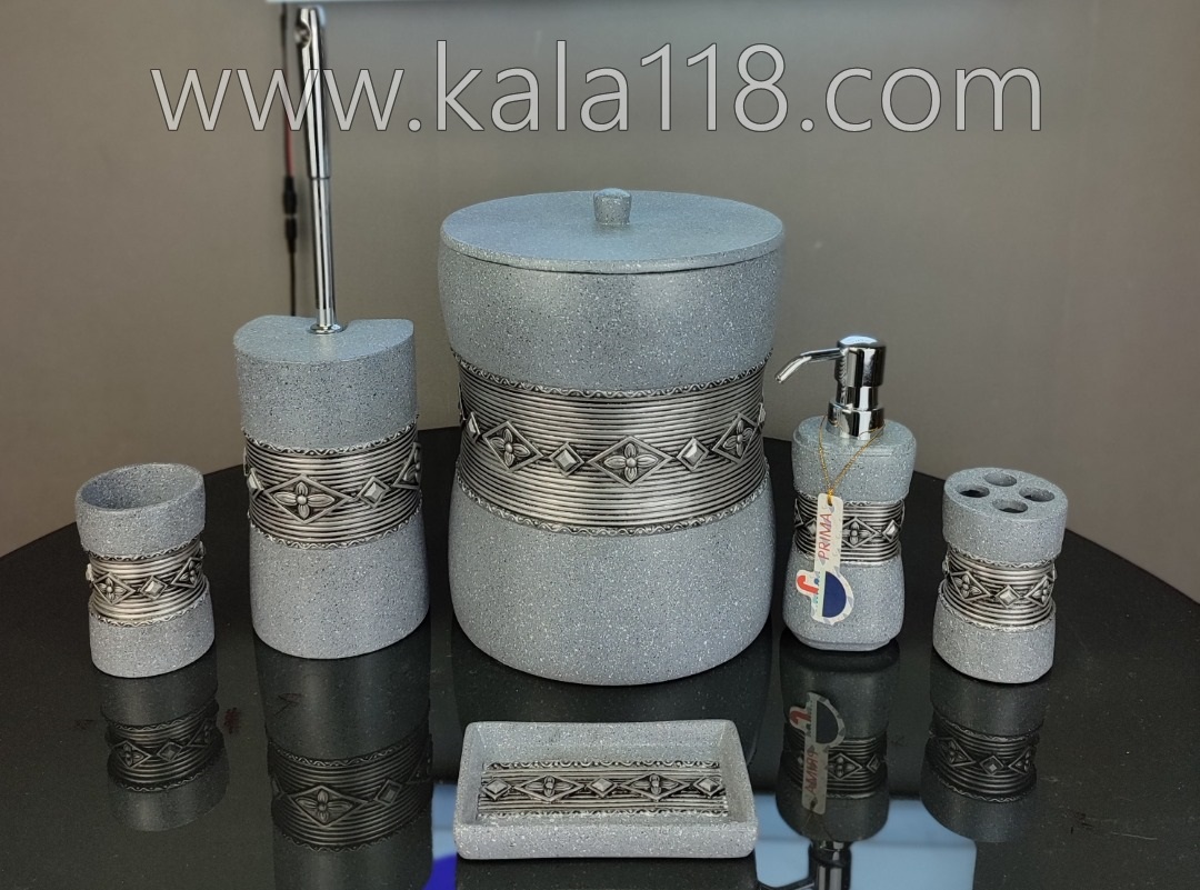 تصویر   اکسسوری حمام و دستشویی 6 پارچه PRIMA مدل 1130