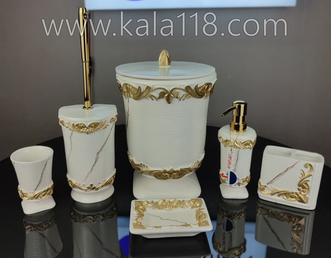 تصویر  اکسسوری حمام و دستشویی 6 پارچه PRIMA مدل 1180