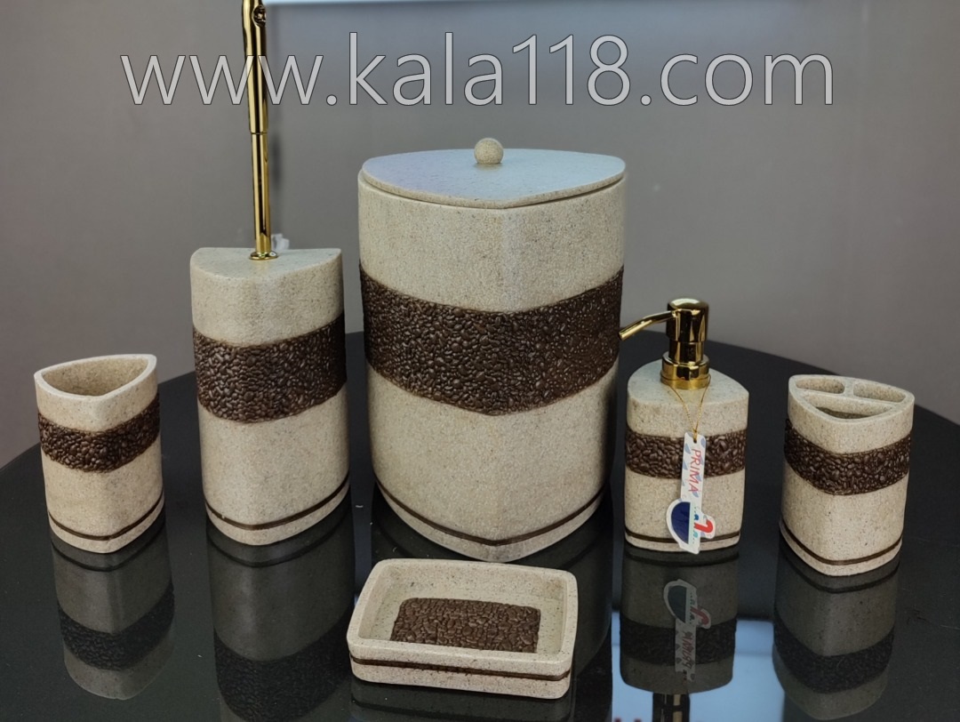 تصویر  اکسسوری حمام و دستشویی 6 پارچه PRIMA مدل 1182