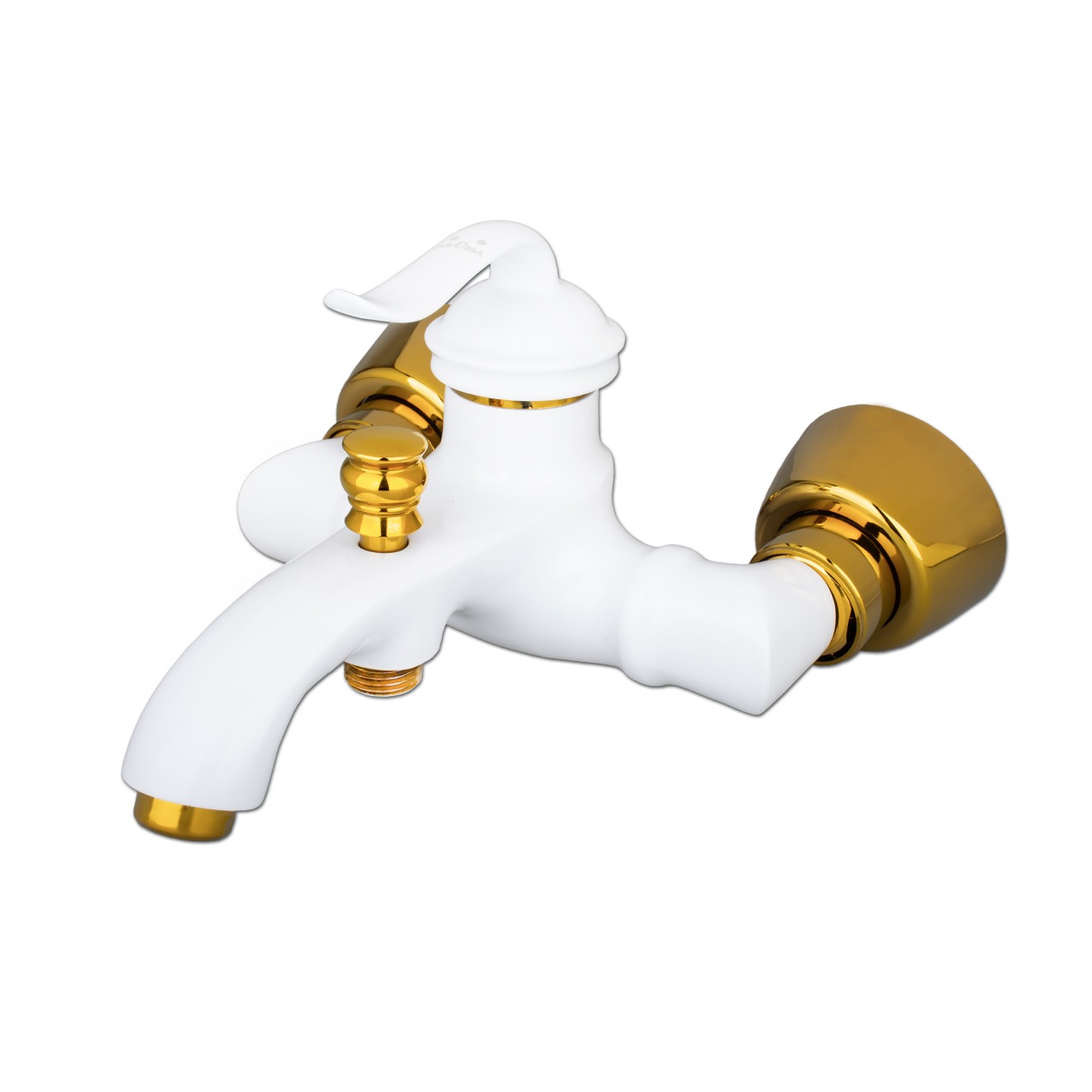 تصویر  شیر حمام AROMA مدل آندیا سفید طلا