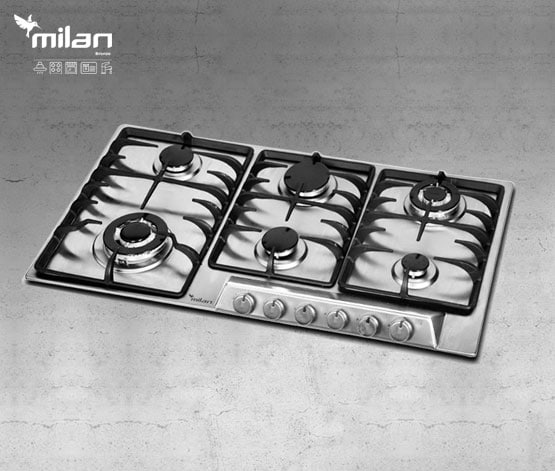 تصویر  اجاق گاز رومیزی استیل MILAN میلان مدل S16