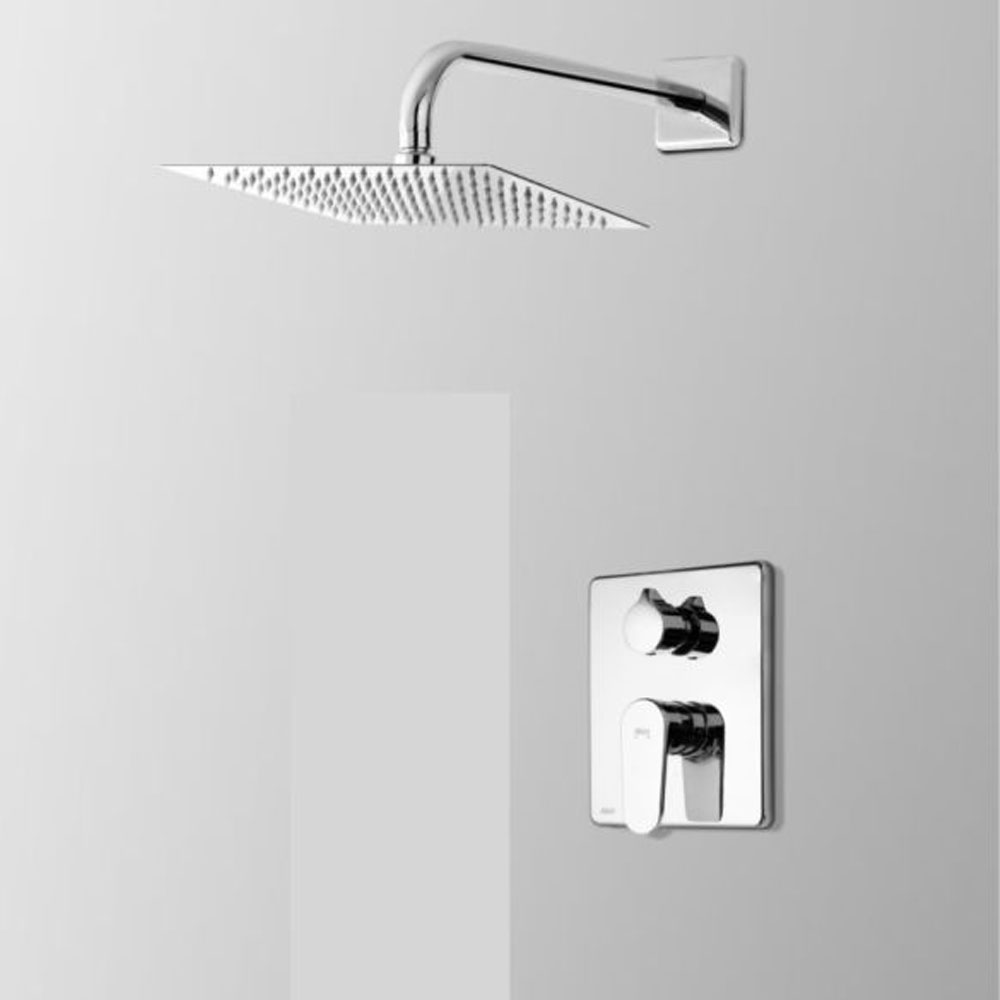 تصویر  شیرآلات حمام توکار البرز روز مدل ونتو کروم تیپ 1