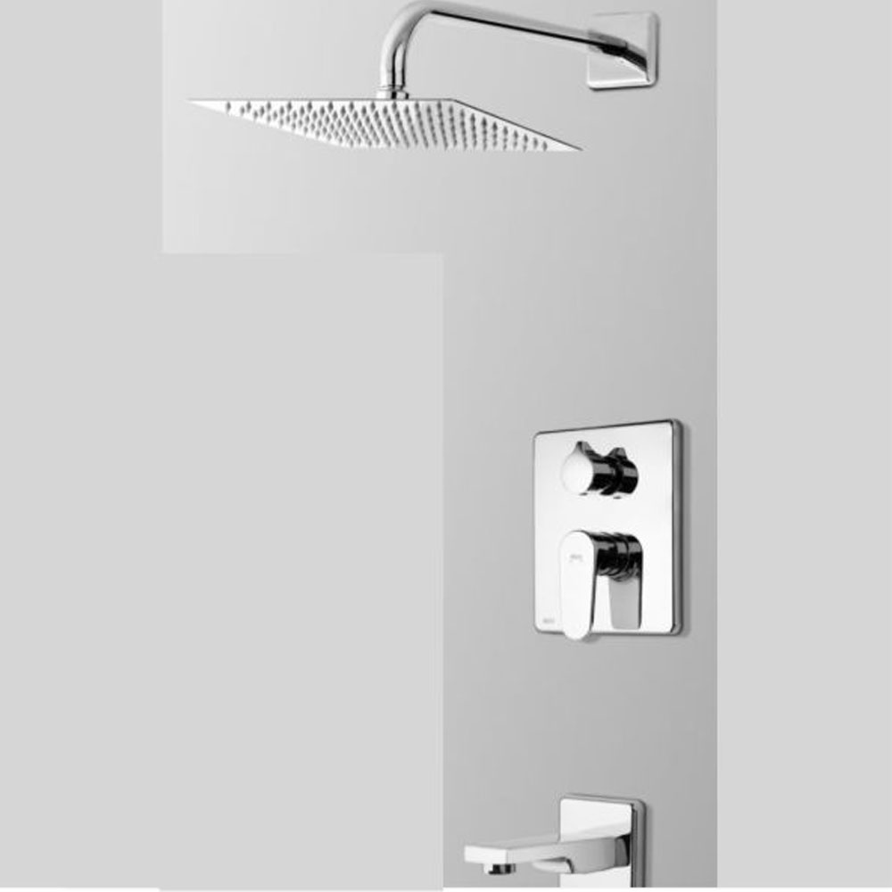 تصویر  شیرآلات حمام توکار البرز روز مدل ونتو کروم تیپ 2