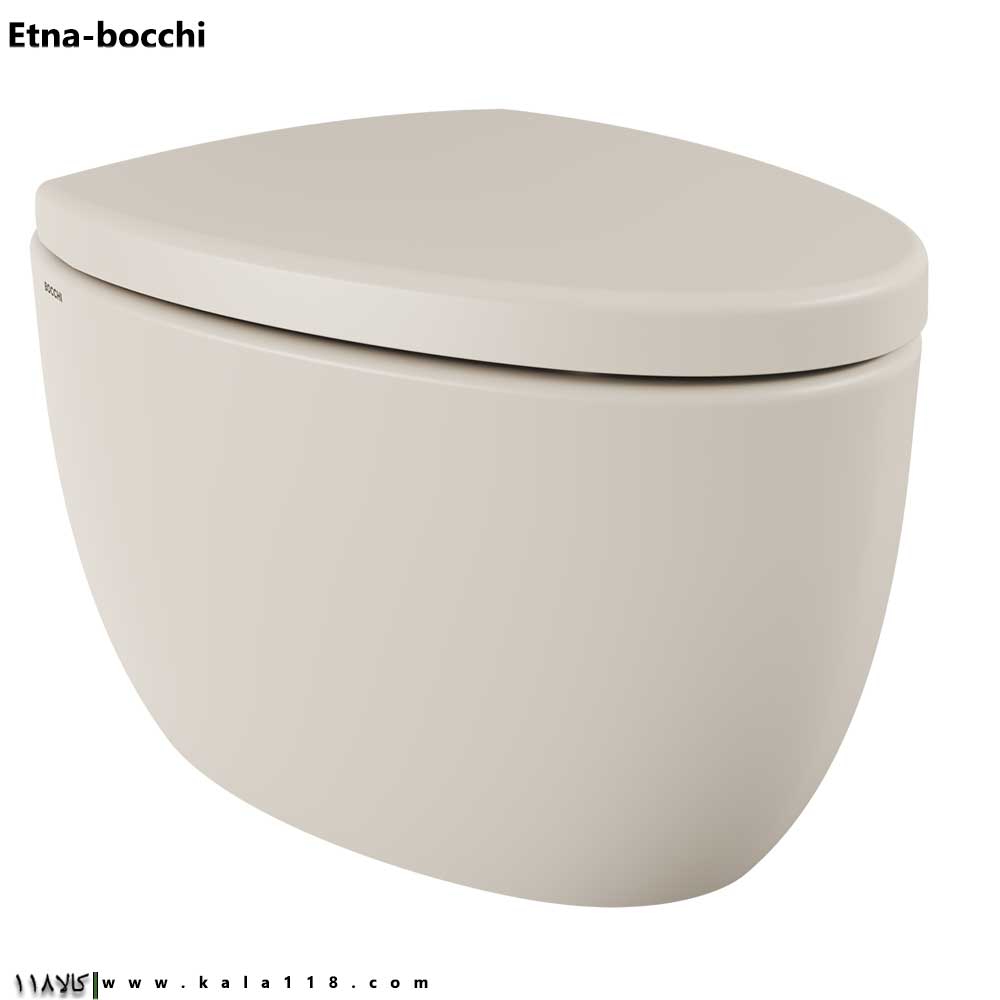 تصویر  توالت وال هنگ Bocchi بوچی مدل Etna رنگ کرم