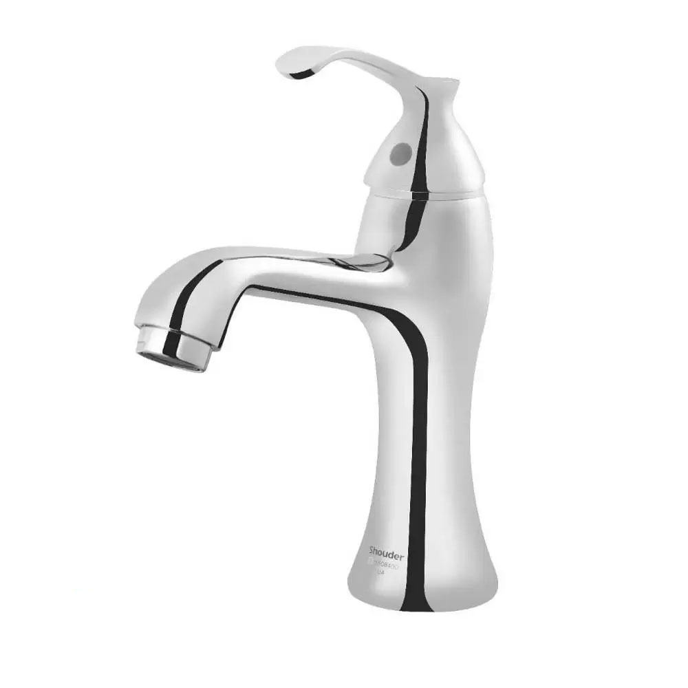 تصویر  شیر روشویی مدل کلاسیک کروم