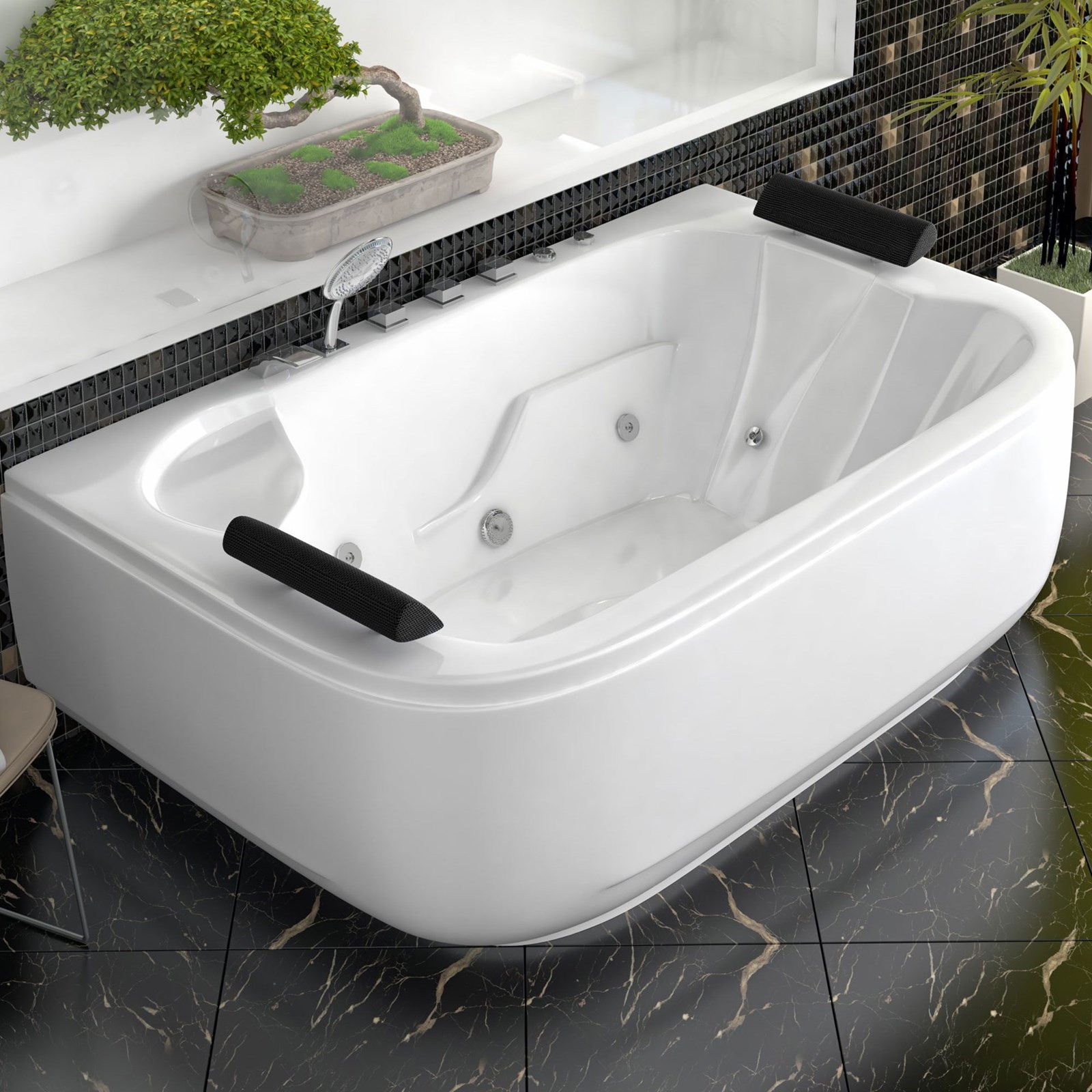 تصویر  وان و جکوزی حمام Tenser مدل T304