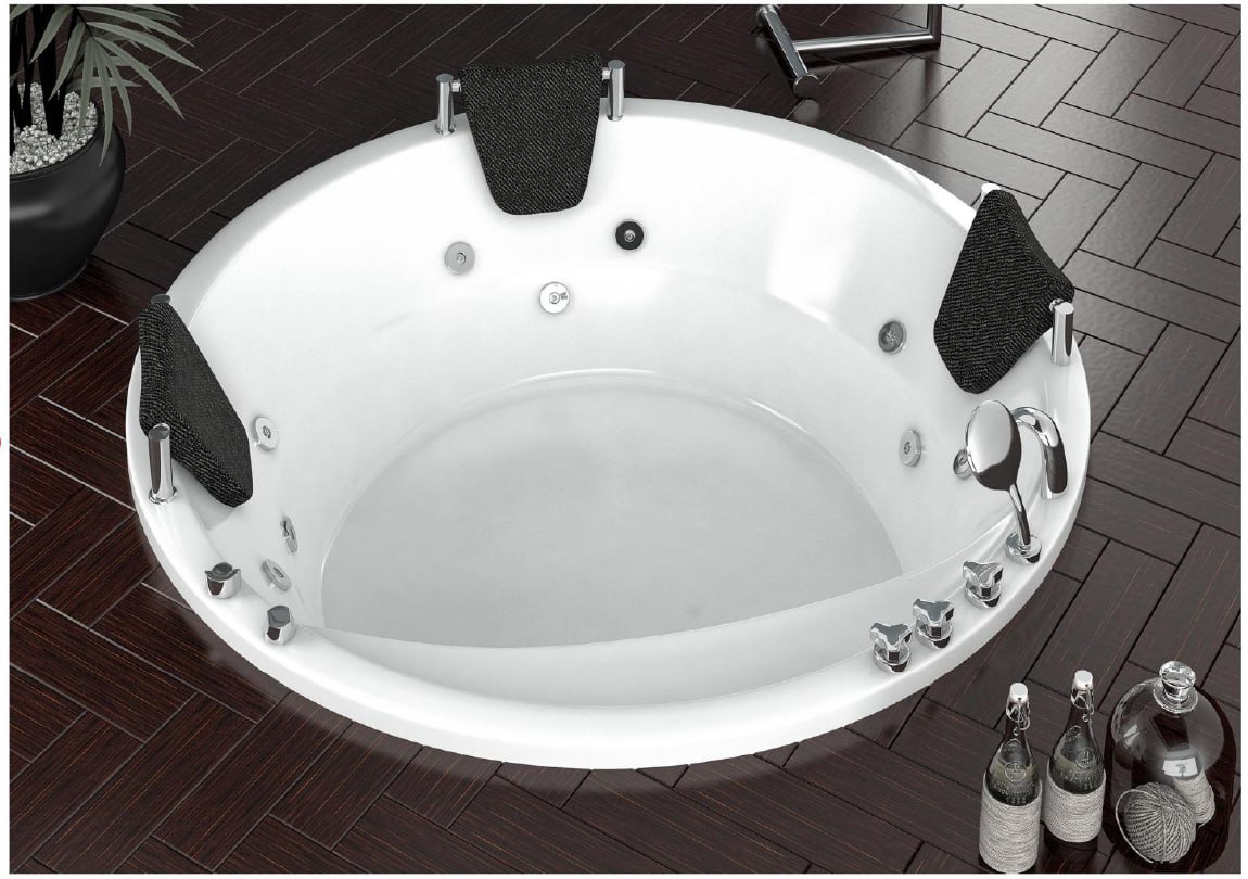 تصویر  وان و جکوزی حمام Tenser مدل T303 فول آپشن (روکار-توکار-مسقف)