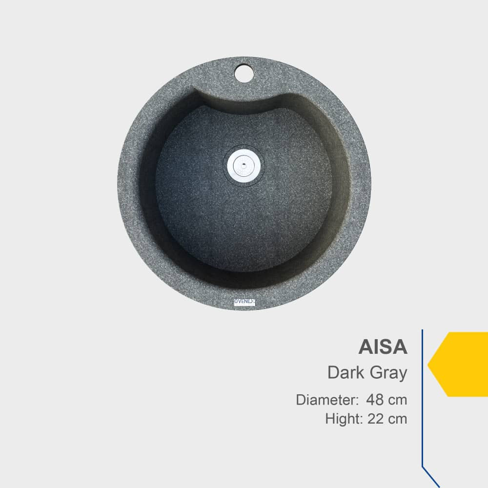 تصویر  سینک گرانیتی توکار آونکس مدل Aisa