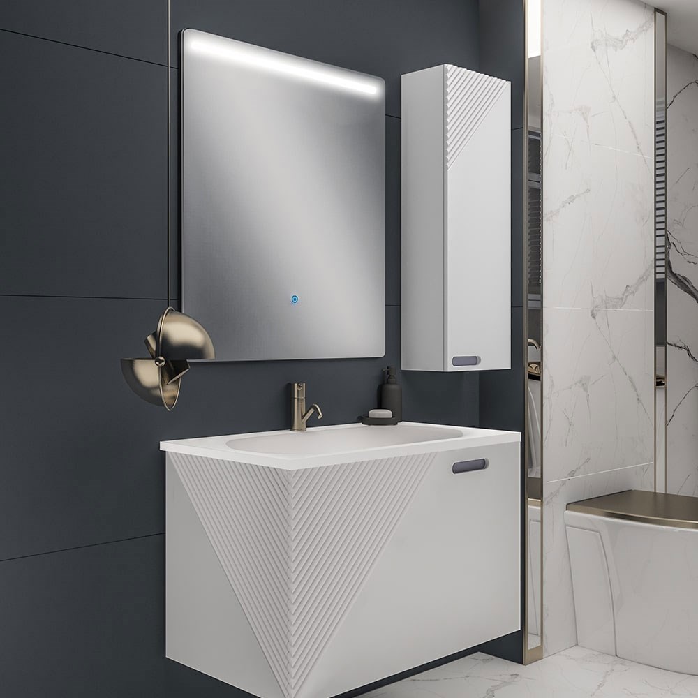 تصویر  روشویی کابینتی لوکس کابین مدل 616A