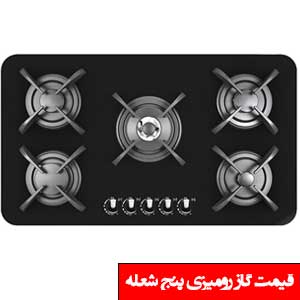 تصویر برای دسته  اجاق گاز توکار پنج شعله 