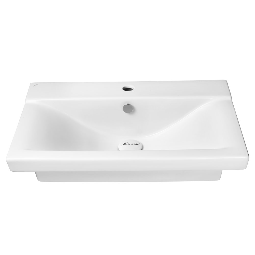 تصویر  روشویی رو کابینتی مروارید مدل کرون