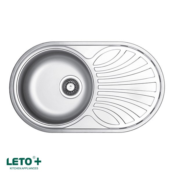 تصویر  سینک توکار لتو + LETO مدل TX-25 ساخت ترکیه