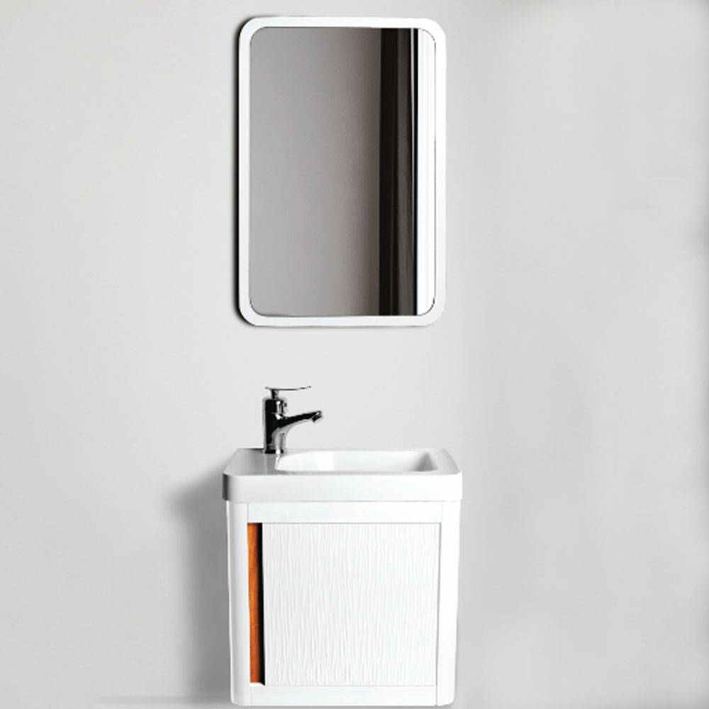 تصویر  روشویی مکرون کابینتی مدل 1099 سفید
