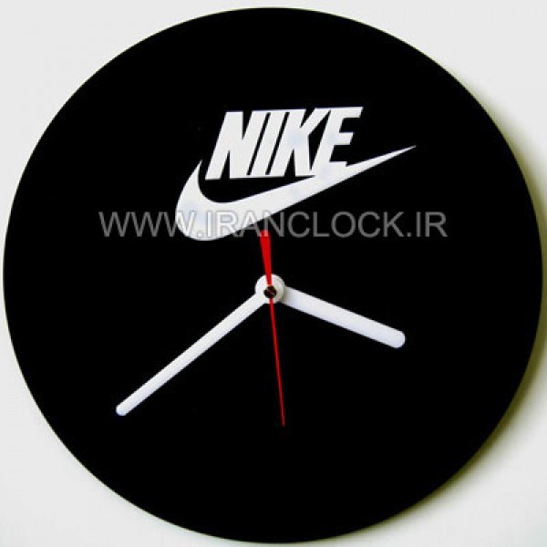 تصویر  ساعت دیواری  فانتزی نایک Nike
