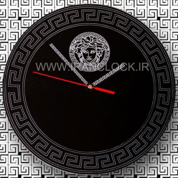 تصویر  ساعت دیواری  فانتزی ورساچی