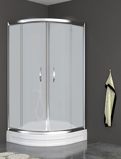 تصویر  دور دوشی - پارتیشن دوش شاینی وارداتی ترکیه مدل T-NSC047
