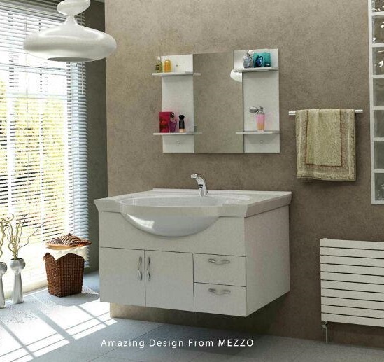تصویر  روشویی کابینت دار مزو MEZZO مدل AF-012