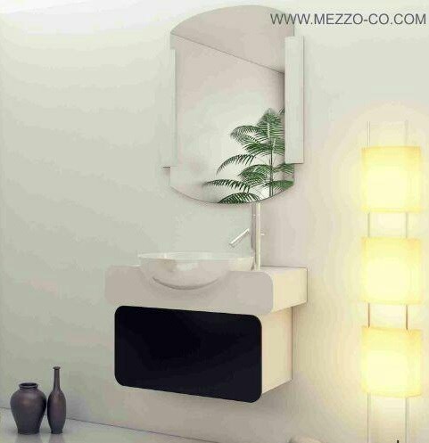 تصویر  روشویی کابینت دار دیواری مزو MEZZO مدل AF-027