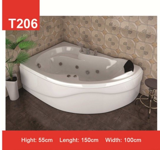 تصویر  وان و جکوزی تنسر Tenser مدل T206
