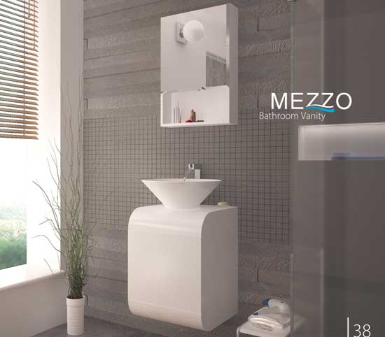 تصویر  روشویی کابینت دار مزو MEZZO مدل Rita