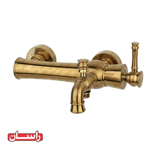 تصویر  شیر دوش راسان مدل الیزه طلامات