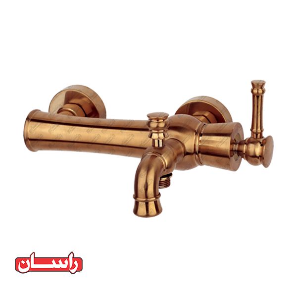 تصویر  شیر دوش راسان مدل الیزه رزگلد