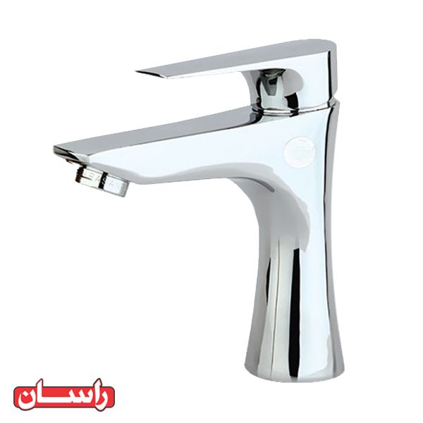 تصویر  شیر روشویی‏ اهرمی راسان مدل آتیس کروم