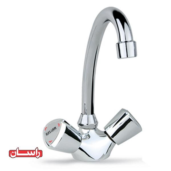 تصویر  شیر روشویی‏ تک پایه نیوکاستا راسان