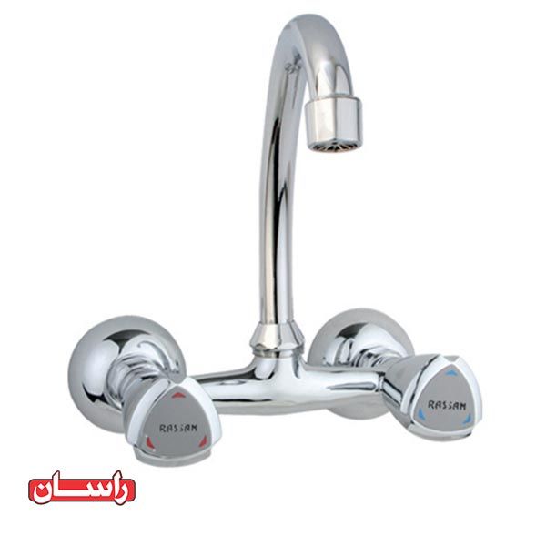 تصویر  شیر روشویی‏ دیواری نیوکاستا راسان